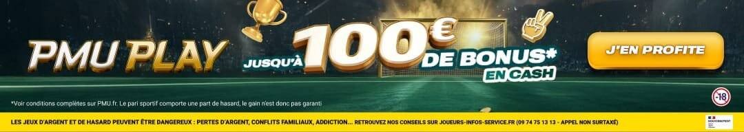PMU Play 100€ offerts